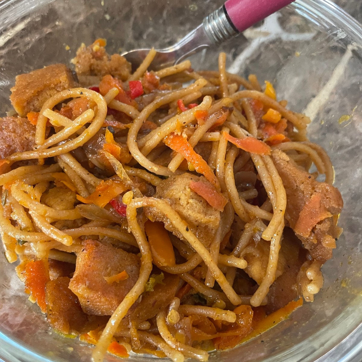 Bonus Recipe: Ginger Tofu and Vegetable&nbsp;Noodles
